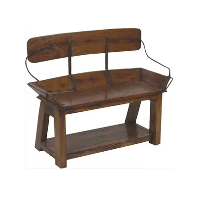 Panca Buckboard con schienale aperto